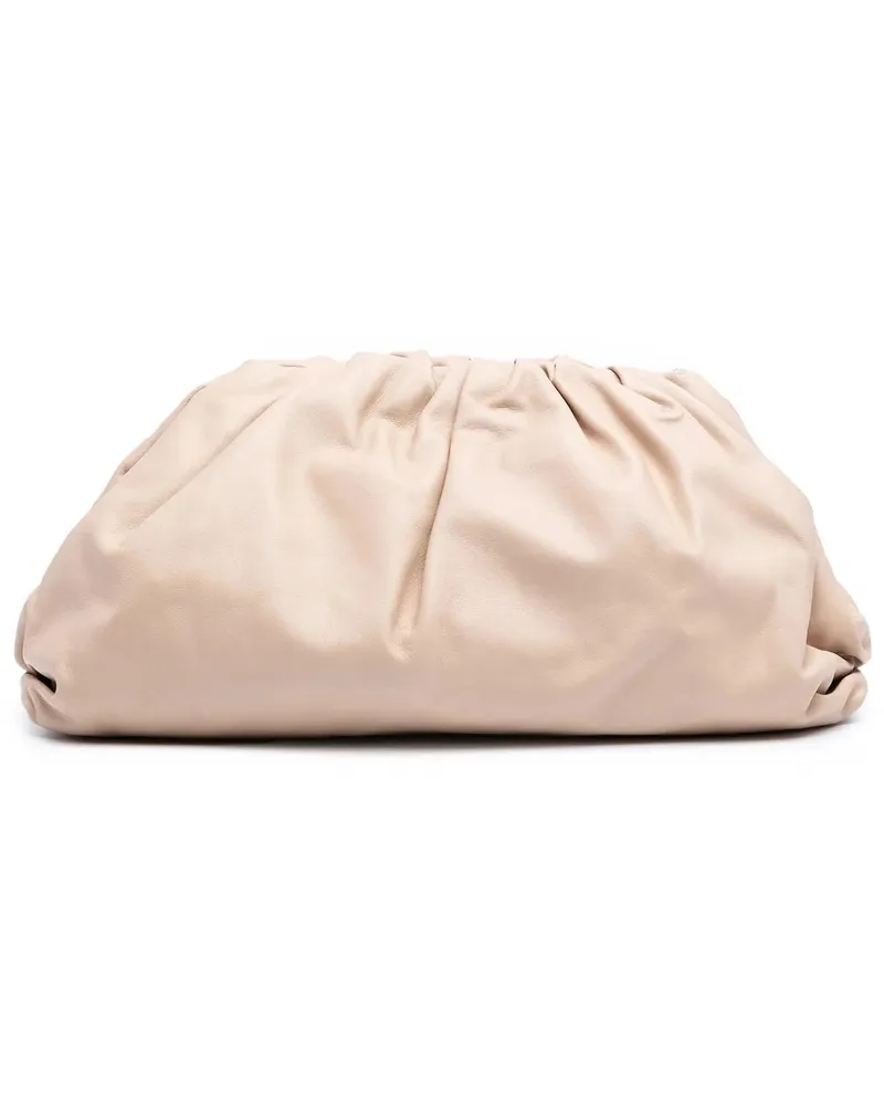 Bottega Veneta Clutches Lambskin The Pouch braun Braun