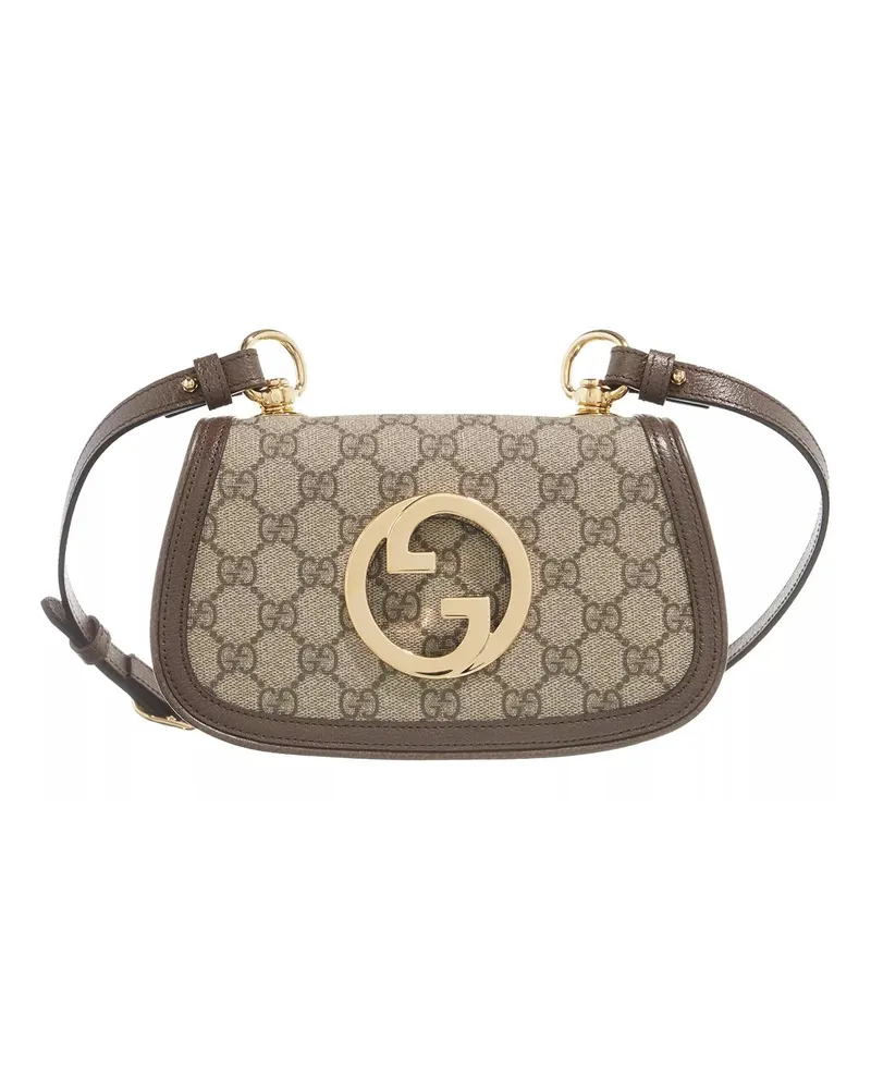 Gucci Hobo Bag Blondie Shoulder Bag GG Supreme Beige