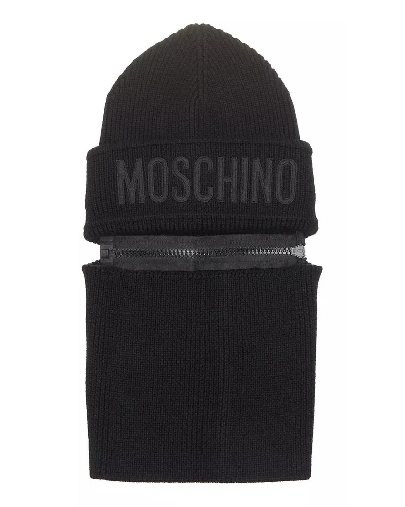 Moschino Caps & Mützen Beanie schwarz Schwarz