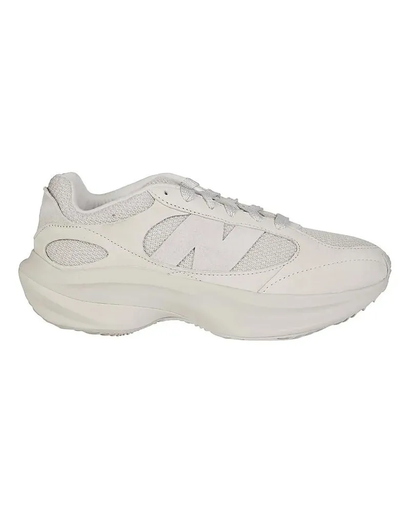 New Balance Low-Top Sneaker Chunky Sole Sneakers With Textured Leather weiß Weiß