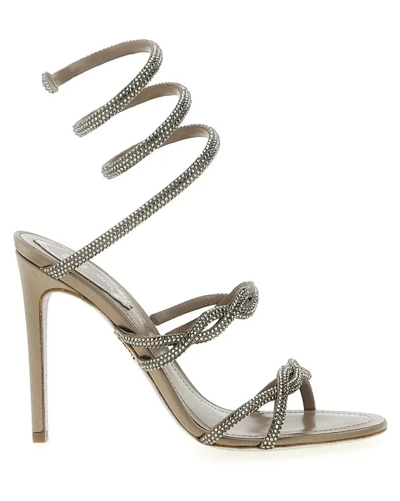 René Caovilla Sandalen 'Braid Cleo' Sandals grau Grau