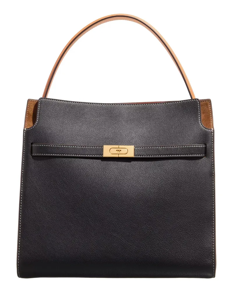 Tory Burch Crossbody Bags Lee Radziwill Double Bag schwarz Schwarz