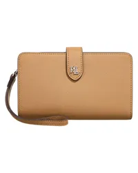 Ralph Lauren Handyhüllen Wristlet Tech Case Braun