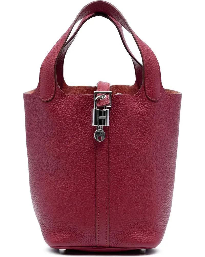 Hermès Crossbody Bags Clemence Picotin Lock 18 rot Rot