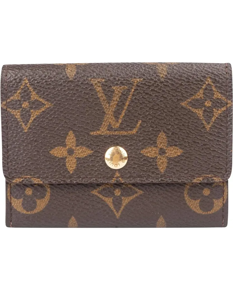 Louis Vuitton Portemonnaie  Canvas Monogram Mini Wallet braun Braun