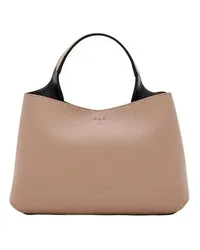 TOD'S Totes Mini Leather Shopping Bag Braun