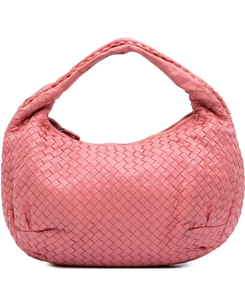 Bottega Veneta Hobo Bags Medium Nappa Intrecciato Belly Hobo rosa Gold