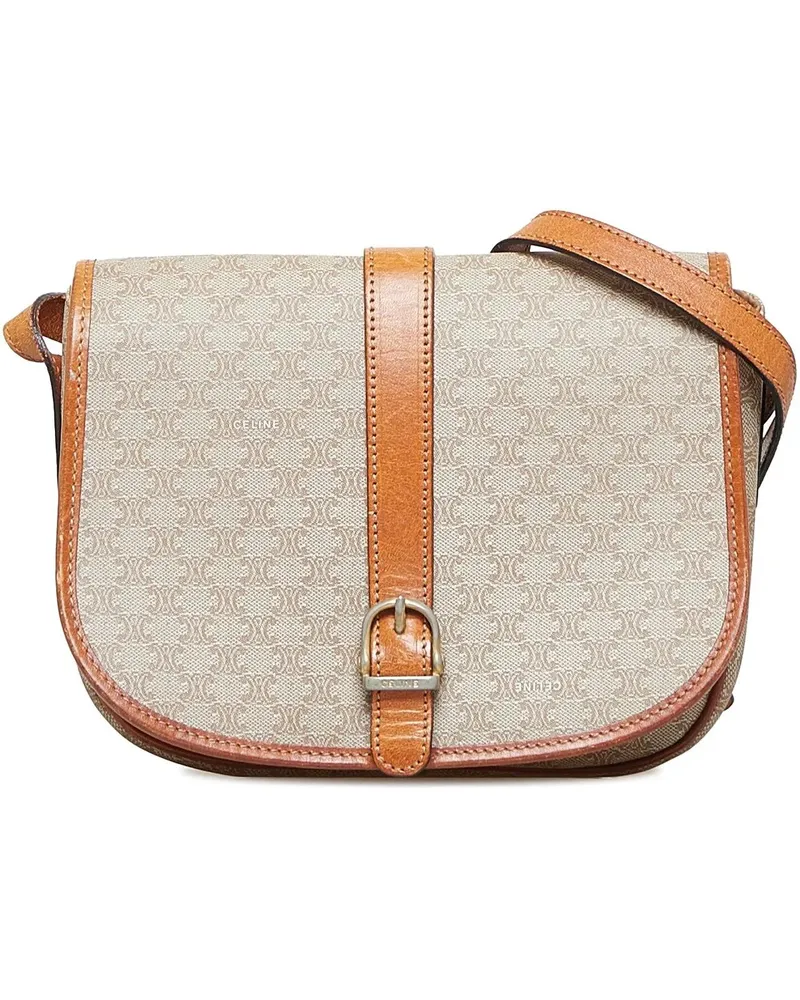 Celine Hobo Bags 2006 Macadam Crossbody Bag braun Braun