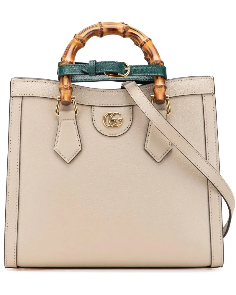 Gucci Hobo Bags 2016-2025 Small Leather Bamboo Diana Satchel braun Braun
