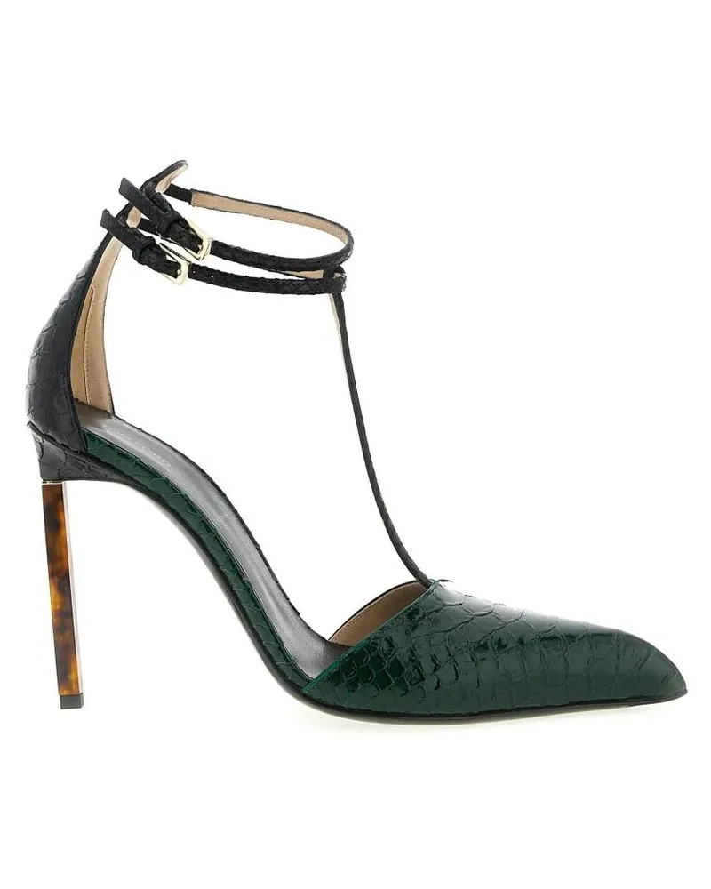 Tom Ford Hohe Schuhe 'T Strap' Pumps schwarz Schwarz