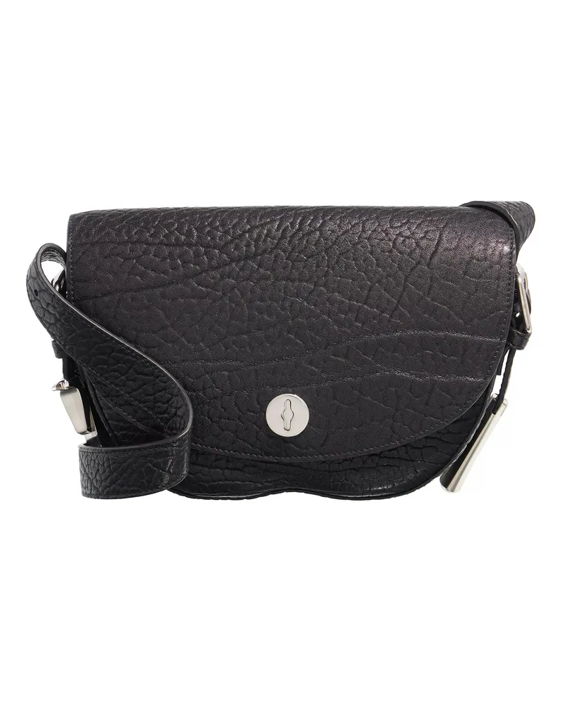 Burberry Crossbody Bags Leather Satchel Bag schwarz Schwarz