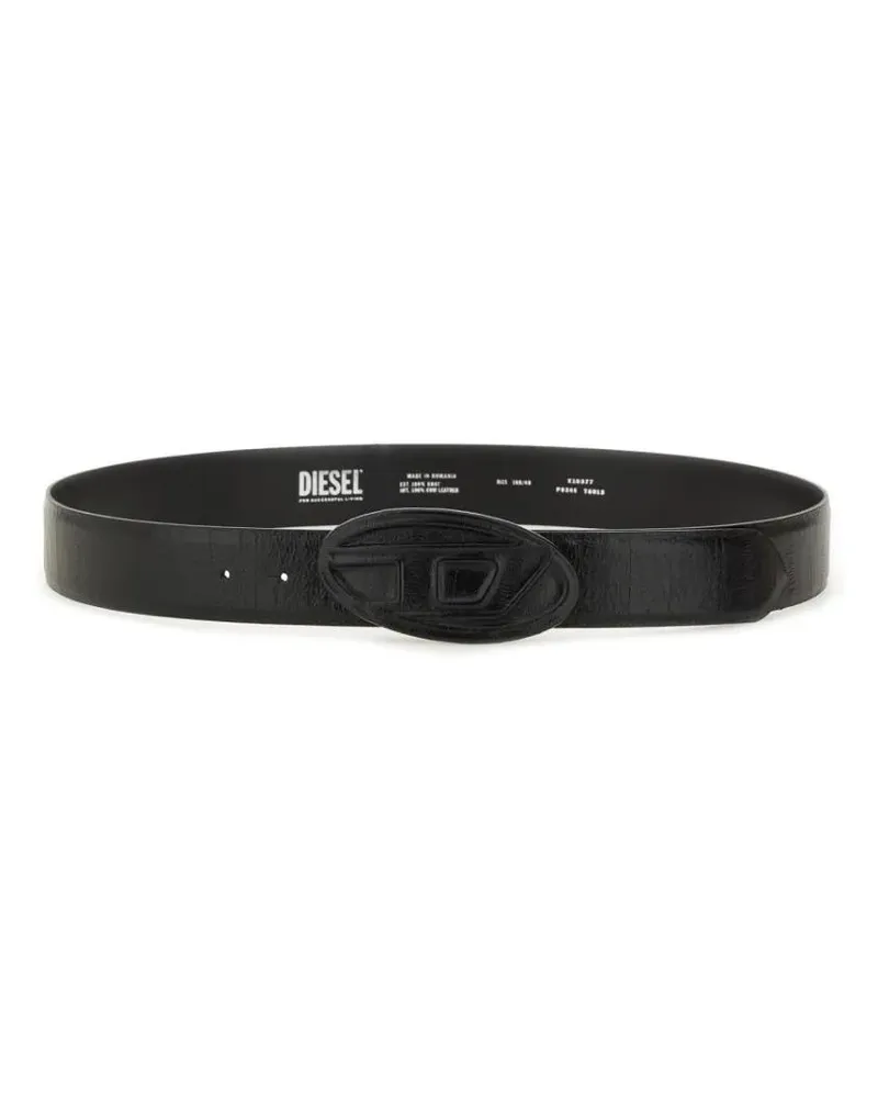 Diesel Gürtel "B-1Dr" Belt schwarz Schwarz
