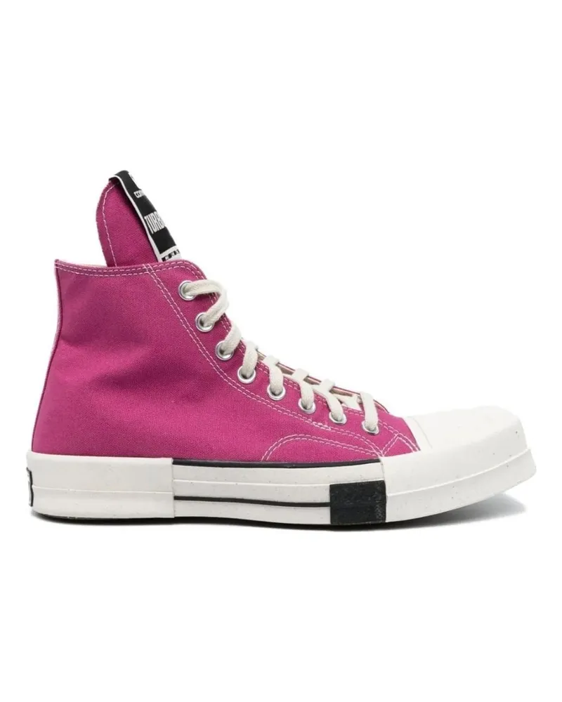 DRKSHDW by Rick Owens Low-Top Sneaker  + Converse Turbodrk Hi Sneakers rosa Gold