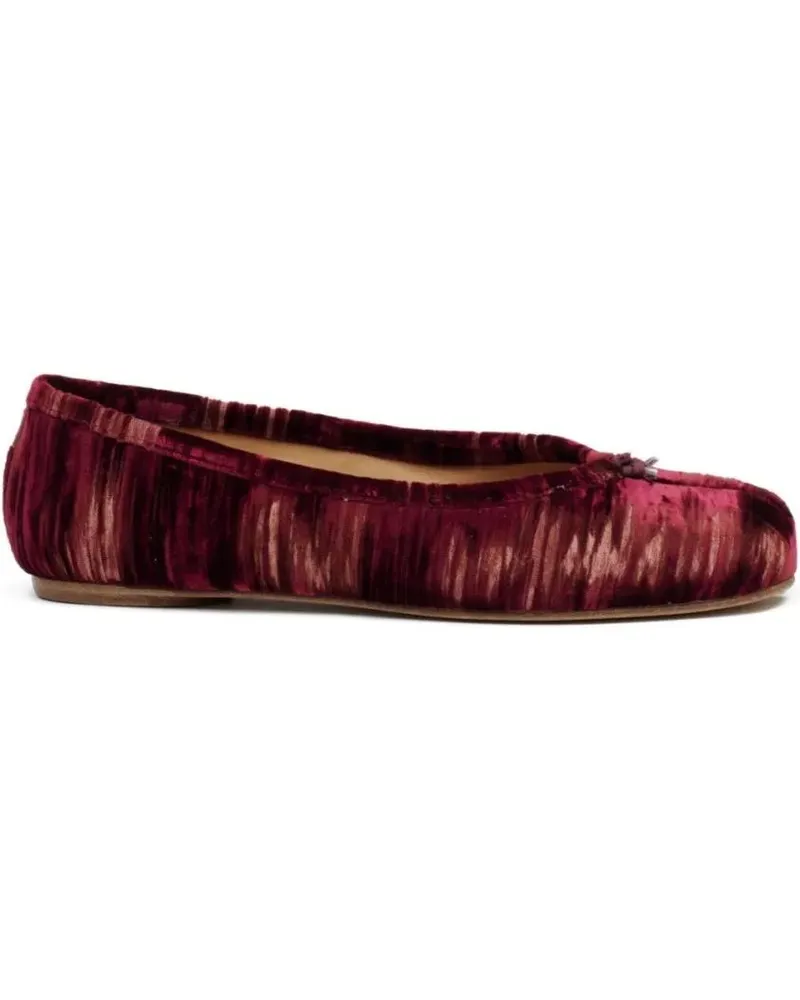 Maison Margiela Tabi Ballerina rot Rot