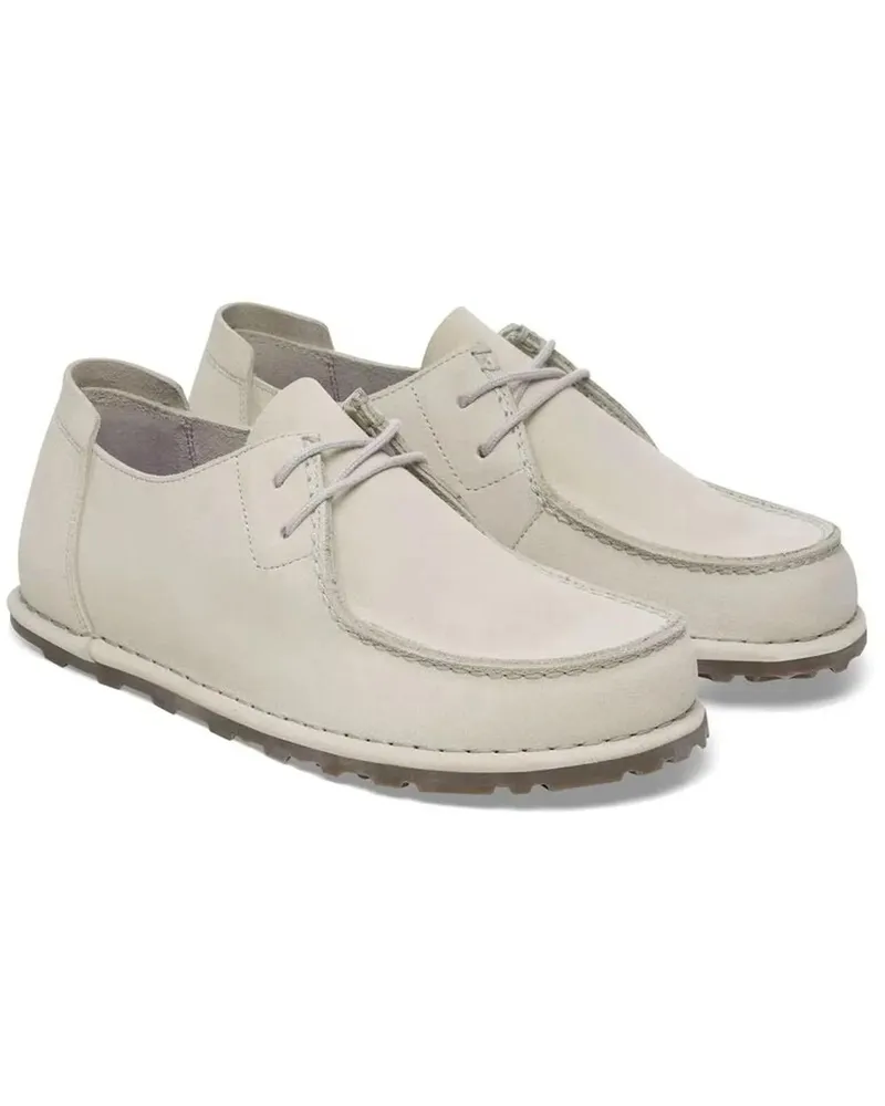 Birkenstock Flat Shoes Antique White weiß Weiß