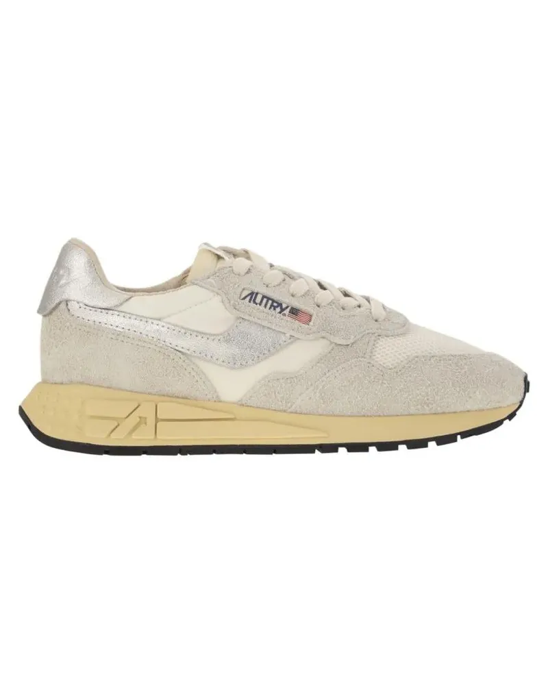 AUTRY Low-Top Sneaker Reelwind - Suede And Technical Textile Trainer grau Grau