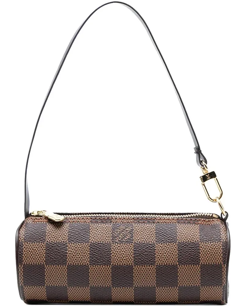 Louis Vuitton Crossbody Bags Damier Ebene Papillon Pochette braun Braun