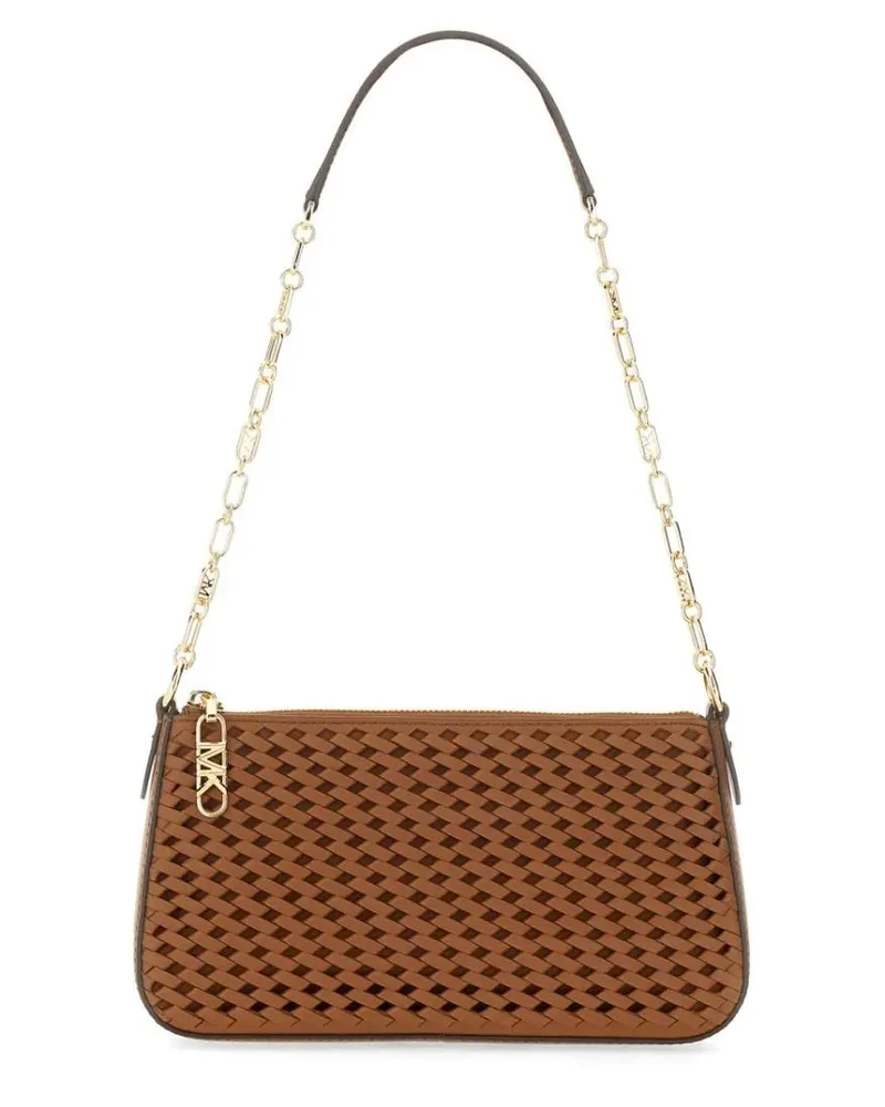 Michael Kors Hobo Bags "Empire" Pouch With Logo braun Braun