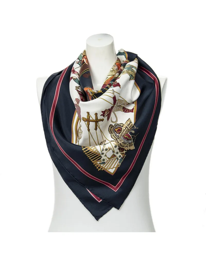 Hermès Crossbody Bags Scarf blau Blau