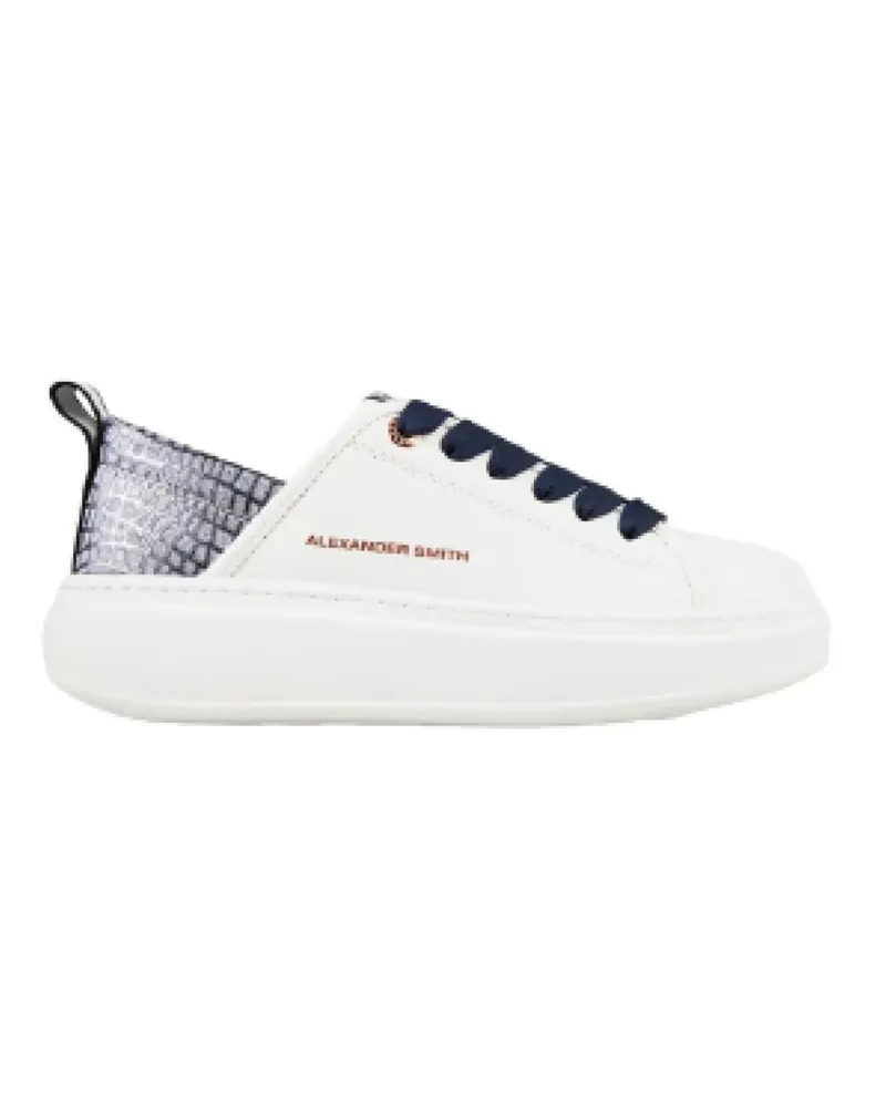 Alexander Smith Low-Top Sneaker Ecowembley Sneakers In White Eco Leather weiß Weiß