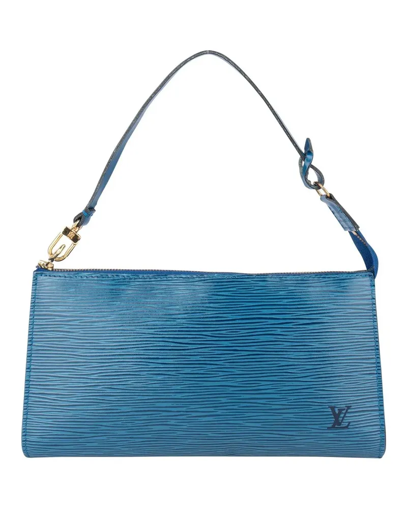 Louis Vuitton Crossbody Bags  Bleu Epi Leather Pochette Accessoire blau Blau