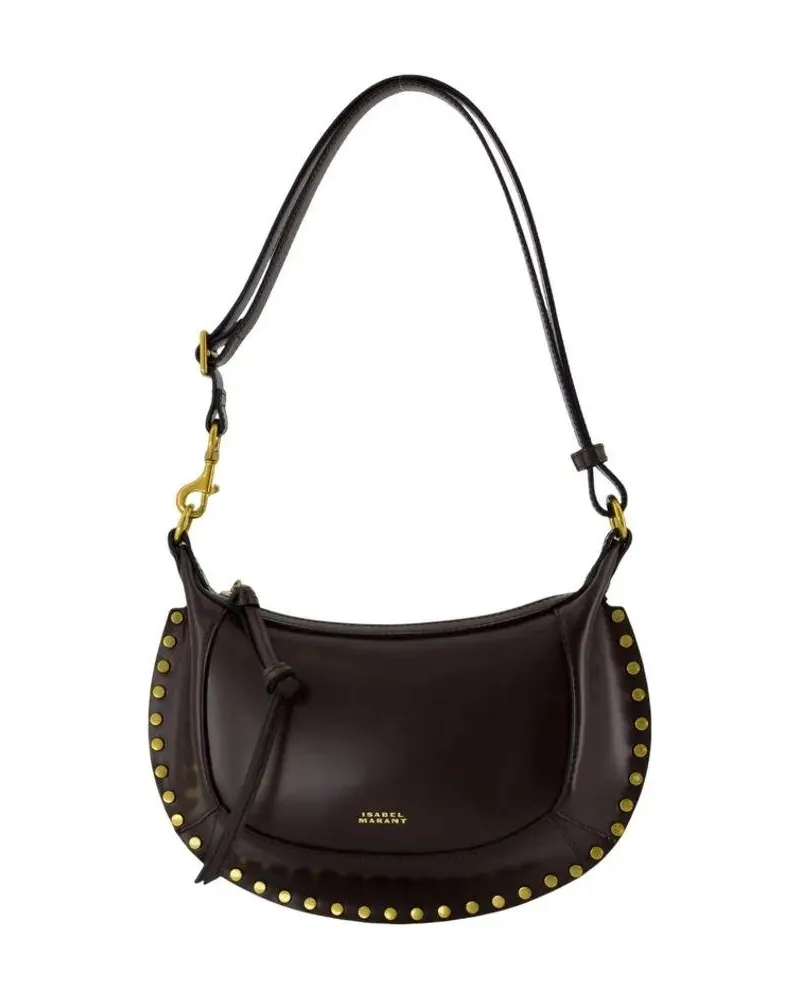 Isabel Marant Hobo Bags Oskan Moon Gb Shoulder Bag - Leather - Brown braun Braun