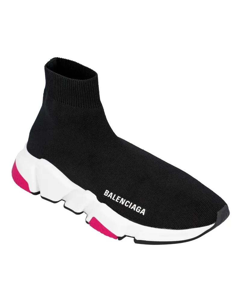 Balenciaga Low-Top Sneaker Black Magenta' Speed Sneaker schwarz Schwarz