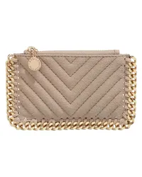 Stella McCartney Portemonnaie Creveon Card Holder Beige