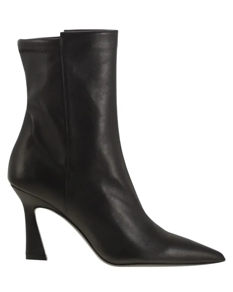 Stuart Weitzman Stiefel Vinnie - Leather Ankle Boot schwarz Schwarz