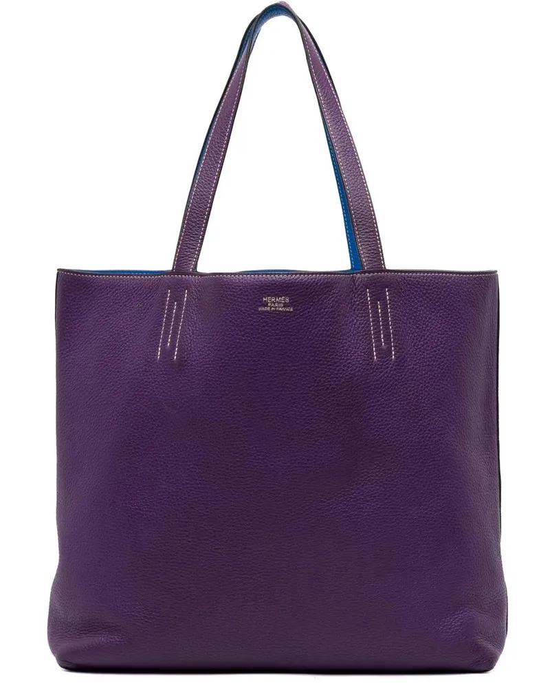 Hermès Shopper Clemence Double Sens 36 orange Orange