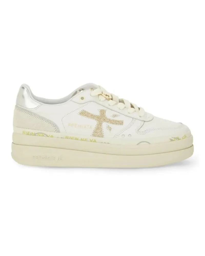 Premiata Low-Top Sneaker Micol Sneaker weiß Weiß