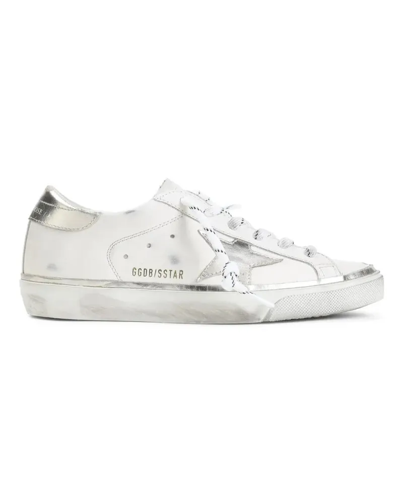Golden Goose Low-Top Sneaker Super Star White Cow Leather Sneakers weiß Weiß