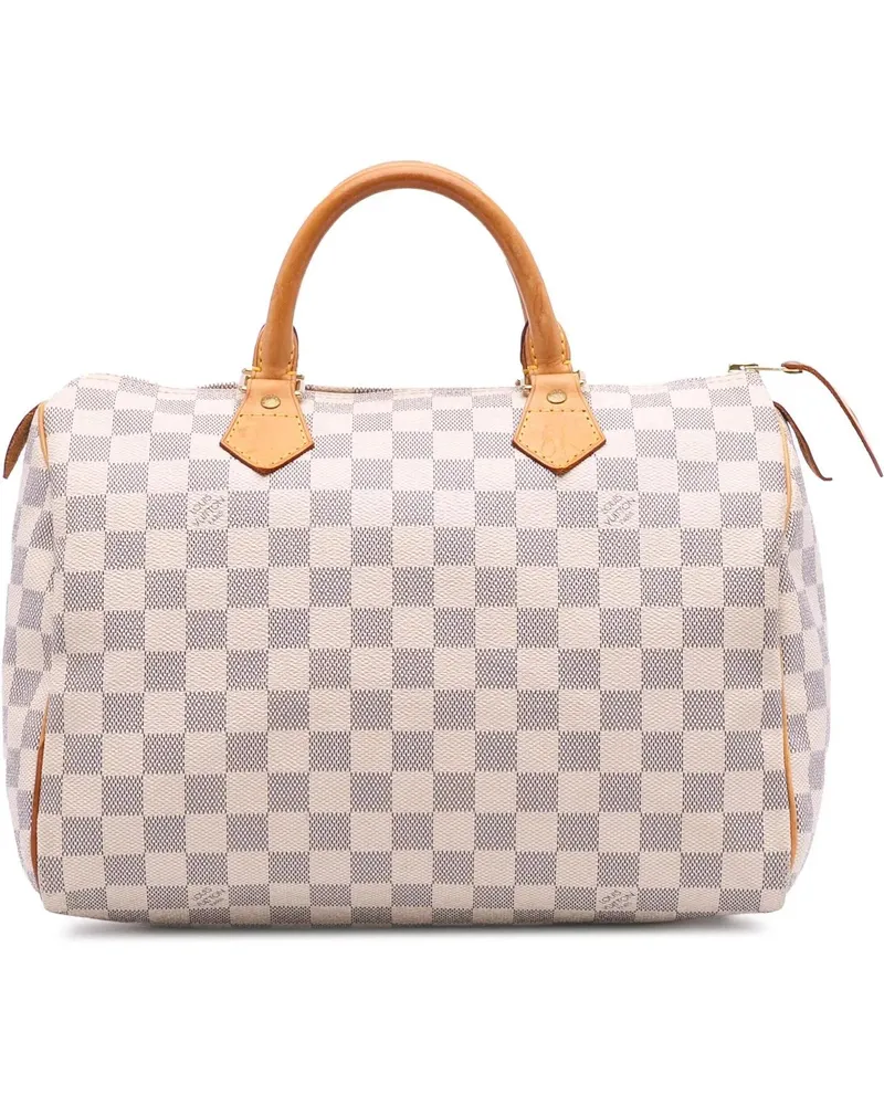 Louis Vuitton Crossbody Bags Damier Azur Speedy 30 weiß Weiß