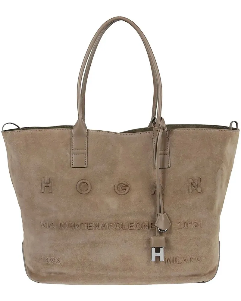 Hogan Crossbody Bags Medium Address Shopping Bag Brown braun Braun