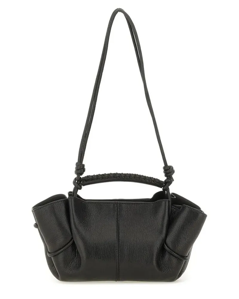 HEREU Hobo Bags Bag "Arta" Mini schwarz Schwarz