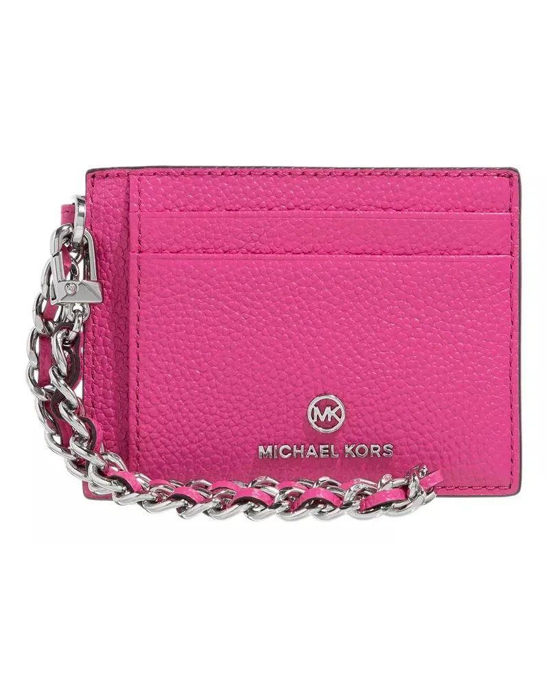 Michael Kors Portemonnaie Sm Id Chn Card Holder pink Rosa