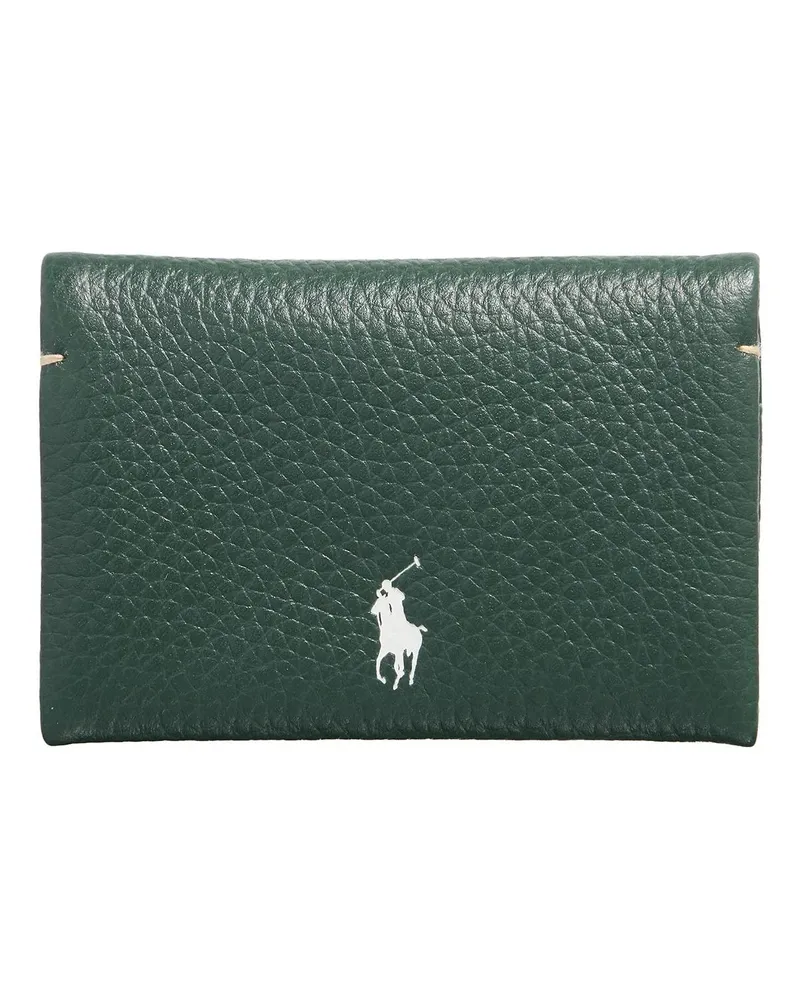Ralph Lauren Portemonnaie Ply Flp Cc-Card Case-Small grün Grün