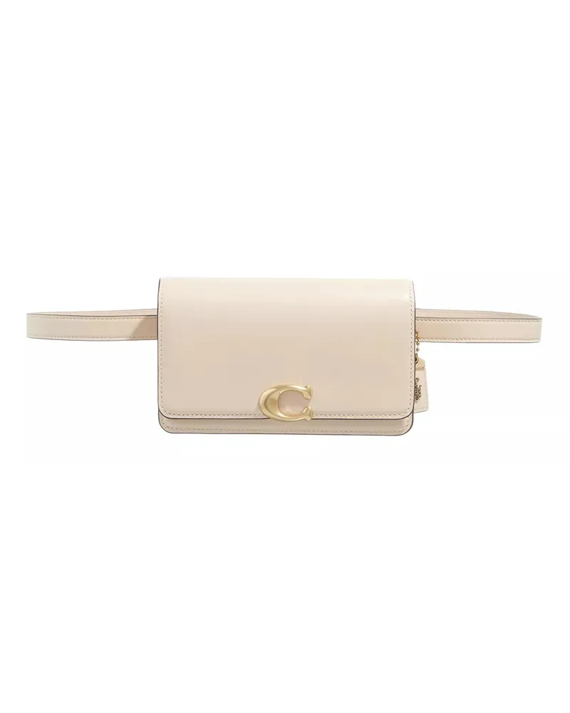 Coach Crossbody Bags Luxe Refined Calf Leather Bandit Belt Bag Creme