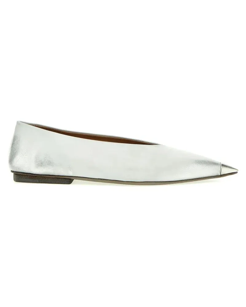 Marsèll Ago' Ballet Flats silberfarben Silber