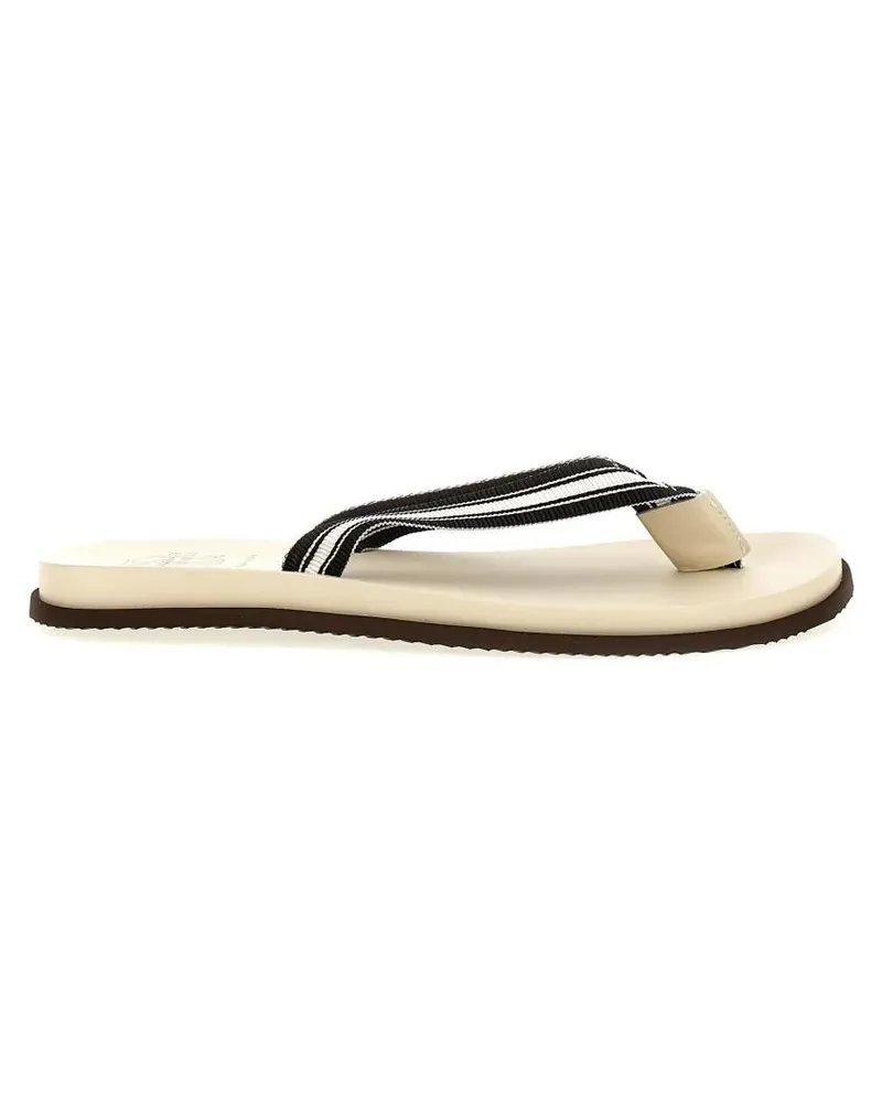 Brunello Cucinelli Loafer 'Pool Slide' Sandals beige Beige