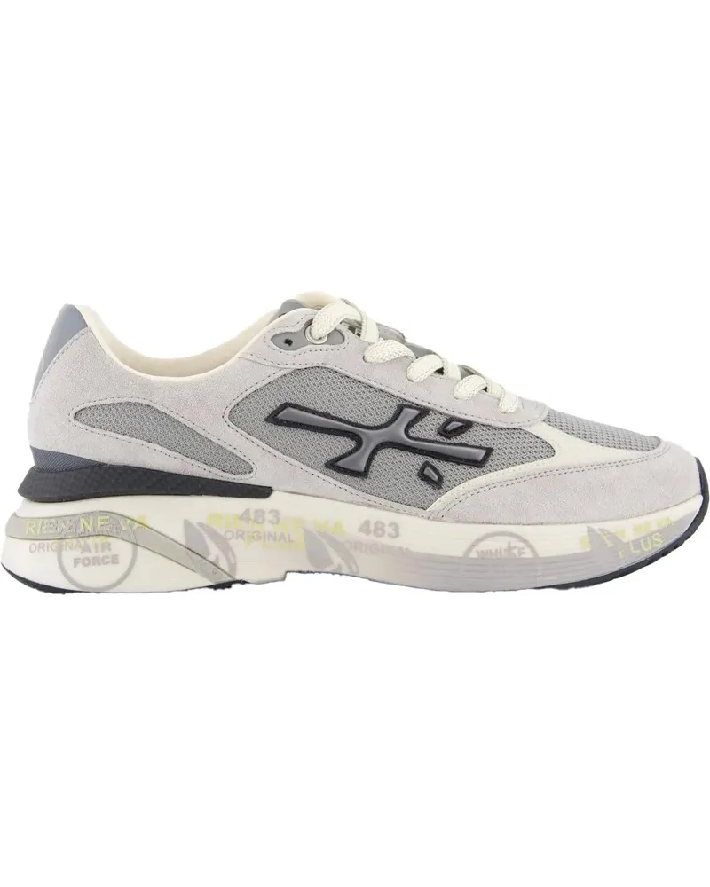 Premiata Low-Top Sneaker Heren Moerun Sneaker Grijs grau Grau