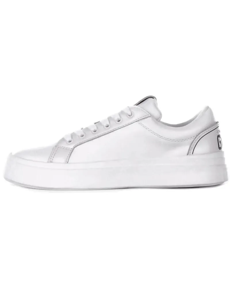 GCDS Low-Top Sneaker Sneakers Optic White weiß Weiß