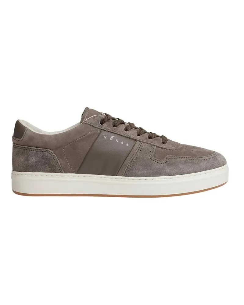 Hogan Low-Top Sneaker H Tv Suede Dove Gray braun Braun