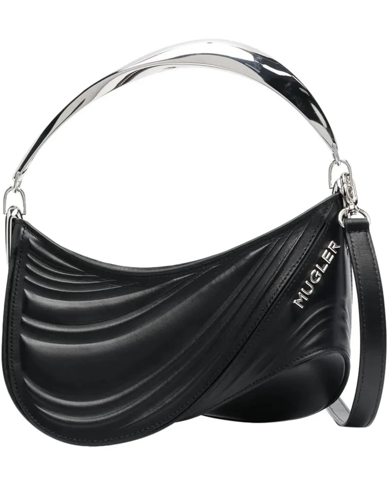 Thierry Mugler Hobo Bags Bags Black schwarz Schwarz