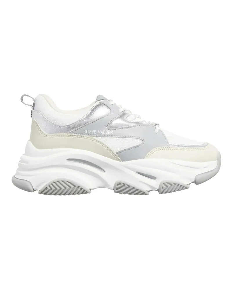 Steve Madden Low-Top Sneaker Progressive silberfarben 