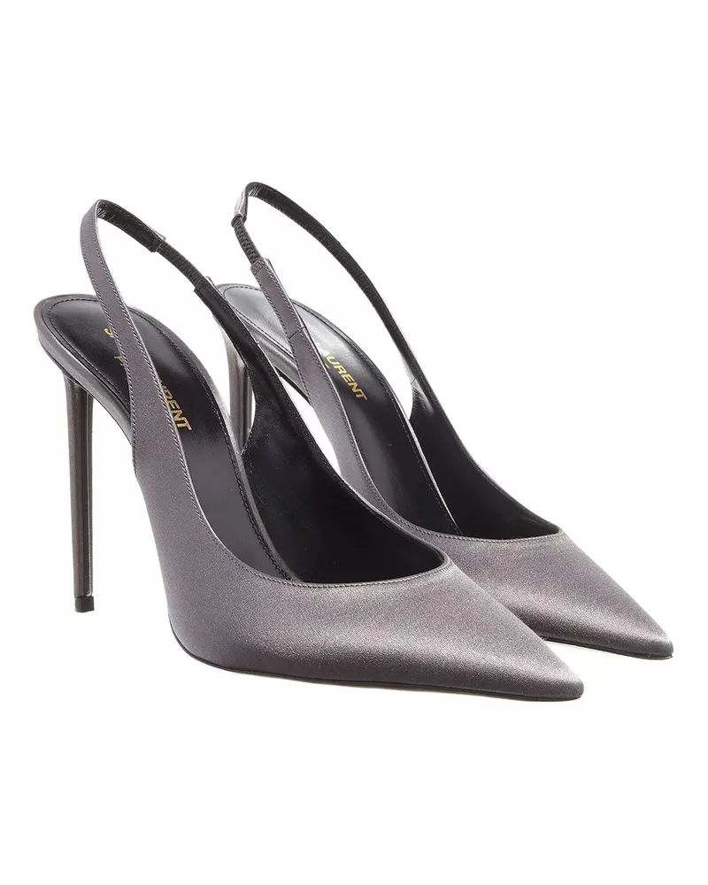 Saint Laurent Pumps & High Heels Zoe Slingback Pumps Grau