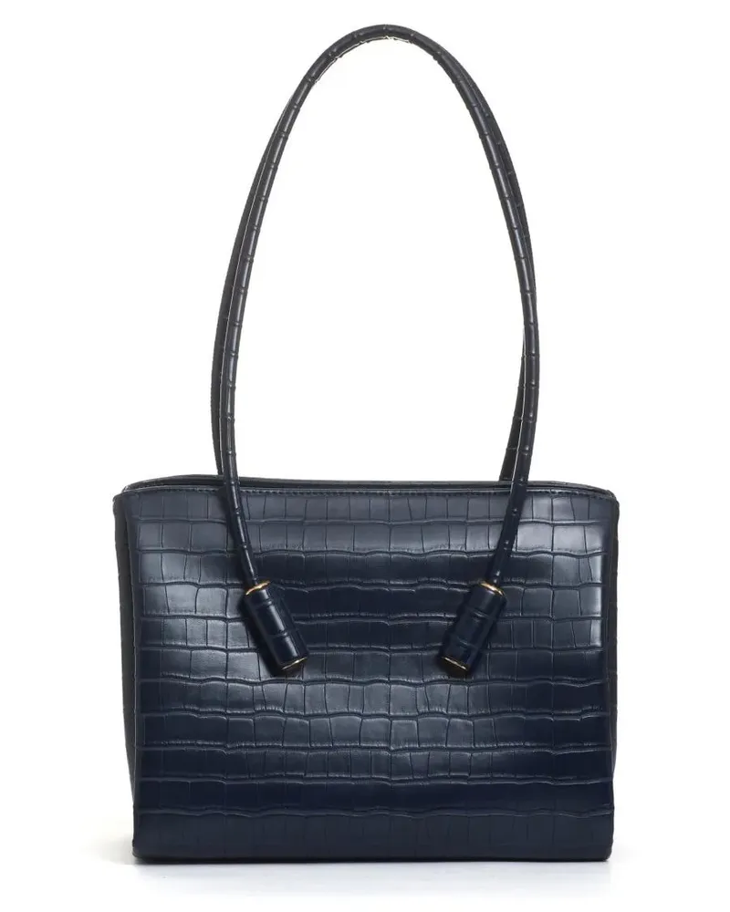 THEMOIRÈ Hobo Bags Blue Crocodile Bag blau Blau