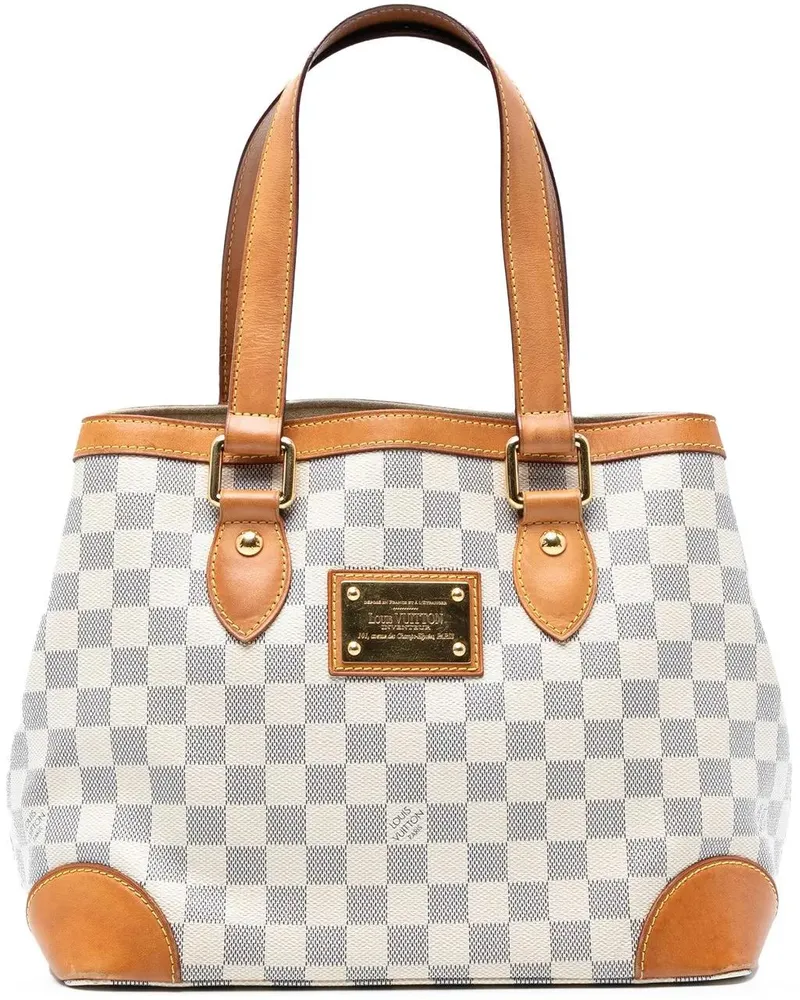 Louis Vuitton Shopper Damier Azur Hampstead PM weiß Weiß