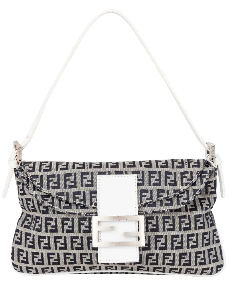 Fendi Crossbody Bags  FF Monogram Baguette Handbag bunt Bunt