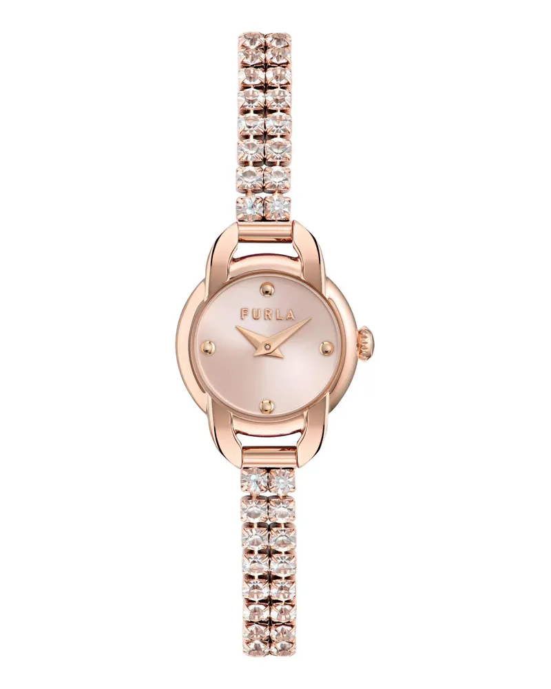 Furla Uhr Quarz-Analoguhr  Mini Shape pink Rosa